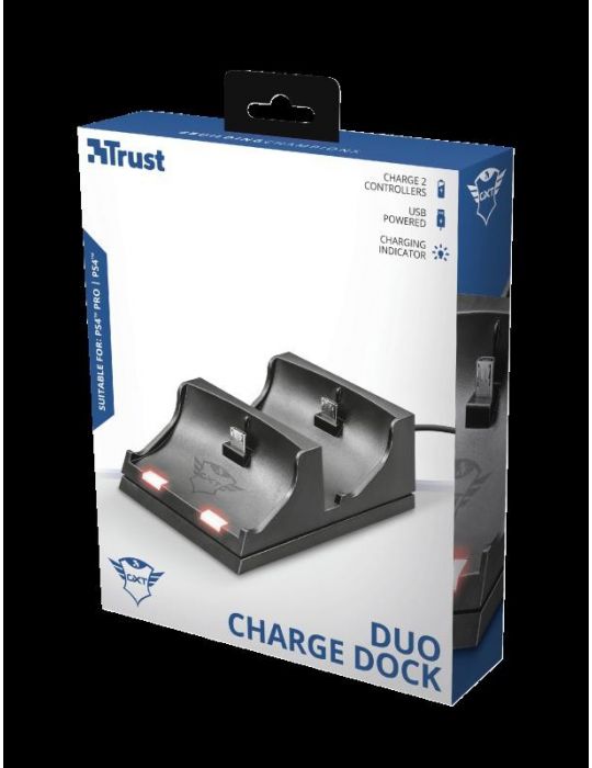 Dock dual incarcare trust gxt 235 duo charging dock for Trust - 1