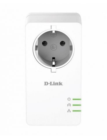 Powerline d-link kit adaptor powerline 1000mbs homeplug av2 passthrough qos