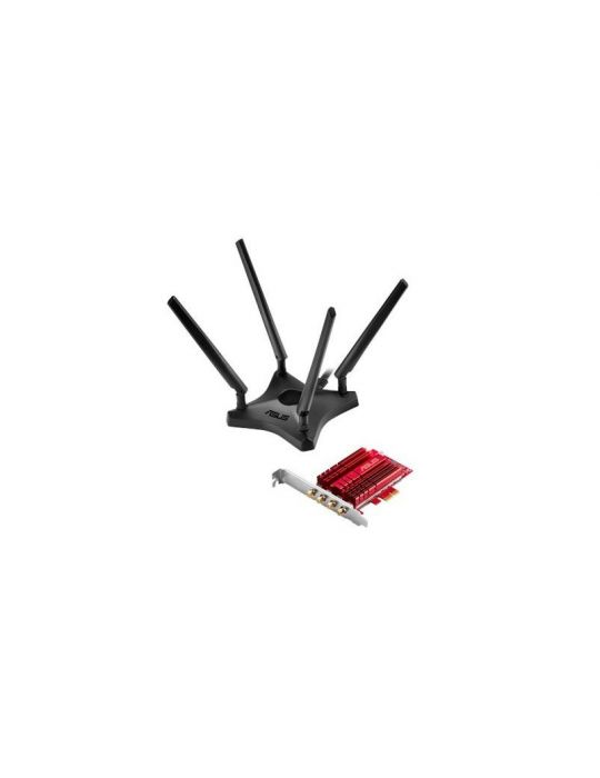 Asus ac3100 dual-band pcie wi-fi adapter pce-ac88 802.11 b/g/n/ac :downlink Asus - 1