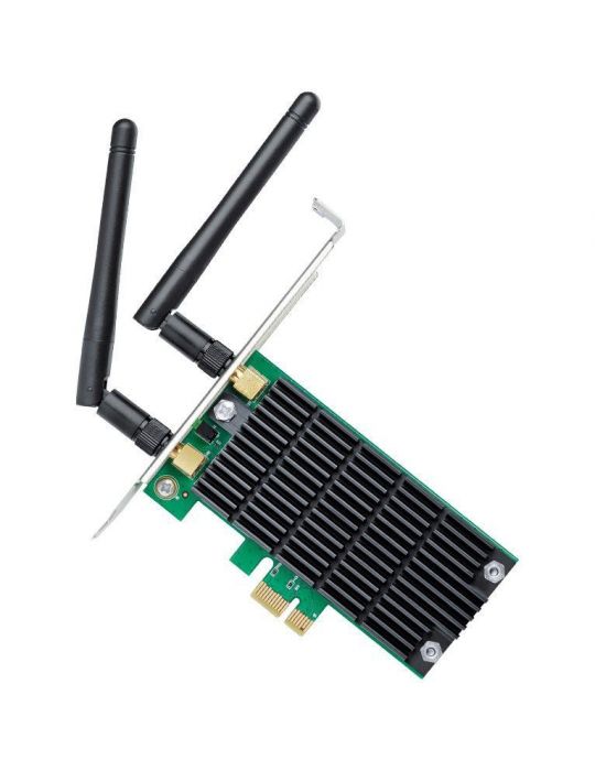 Adaptor wireless tp-link ac1200 dual-band 867/300mbpspci-e 2 antene detasabile standarde Tp-link - 1