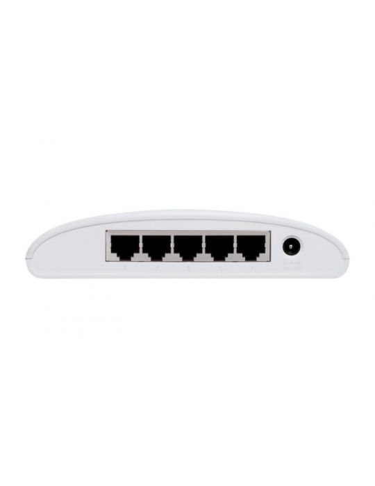 Switch d-link dgs-1005d 5 porturi gigabit capacity 10gbps fara management D-link - 1