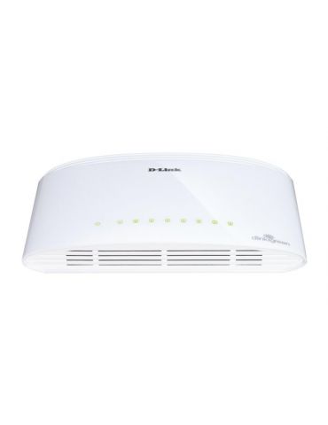 Switch d-link dgs-1008d 8 porturi gigabit  capacity 16gbps fara management