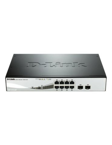 Switch d-link dgs-1210-08p 8 porturi gigabit poe 802.3af poe budget
