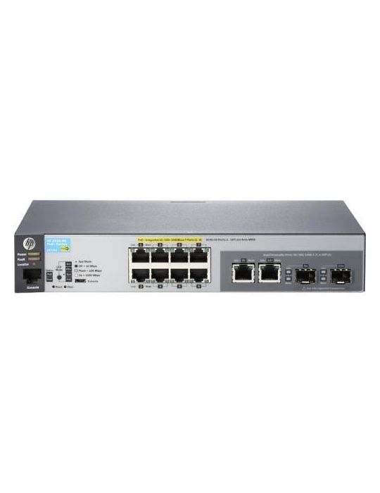 Hpe switch 2530 8 porturi gigabit 2 porturi dual-personality rackabilstackabil Aruba networks - 1