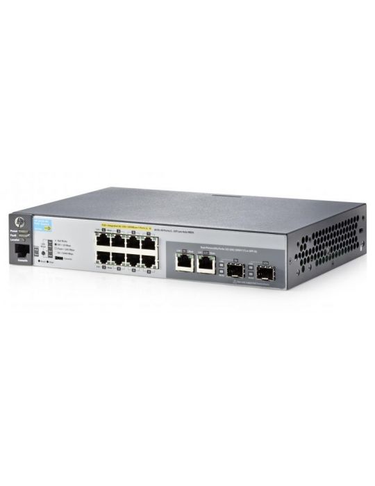 Hpe switch 2530 8 porturi gigabit 2 porturi dual-personality rackabilstackabil Aruba networks - 1