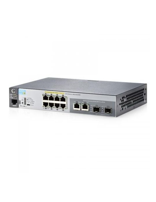 Hpe switch 2530 8 porturi gigabit 2 porturi dual-personality rackabilstackabil Aruba networks - 1