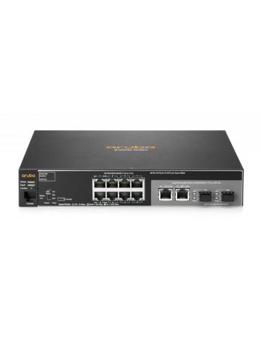 Hpe switch 2530 8 porturi gigabit 2 porturi dual-personality rackabillayer