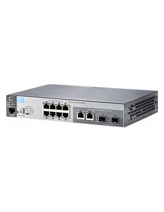 Hpe switch 2530 8 porturi gigabit 2 porturi dual-personality rackabillayer Aruba networks - 1