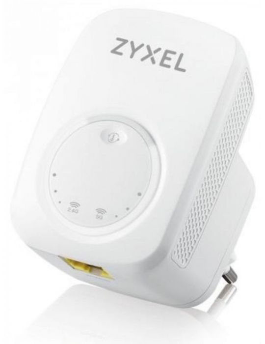 Zyxel wre6505v2 ac750 range extender 802.11ac 750mbps 1x lan direcplug Zyxel - 1