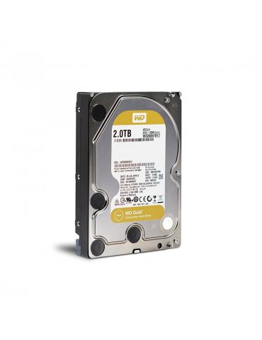 Hdd intern wd 3.5 2tb 7200rpm gold sata3 128mb