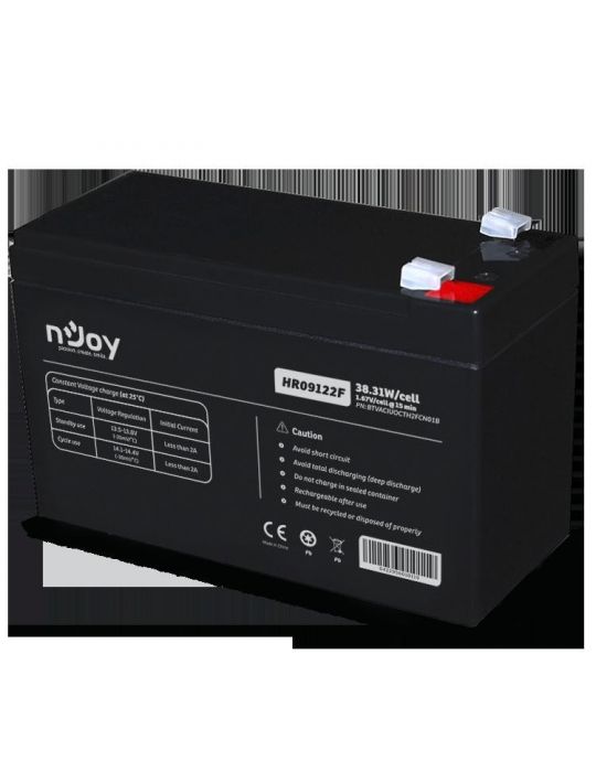 Acumulator njoy 12v 38.31w/cell  battery model hr09122f voltage 12v power Njoy - 1