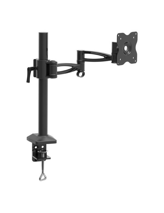 Barkan monitor desk mount black 5 movement -vertical adjustment rotate Barkan - 1