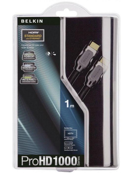 Belkin prohd 1000 high-speed hdmi cable with ethernet 4k/ultra hd Belkin - 1