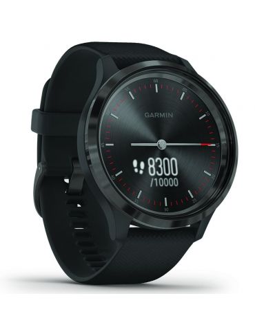 Smart watch garmin vivomove 3 s/e eu sport black-gunmetal silicone