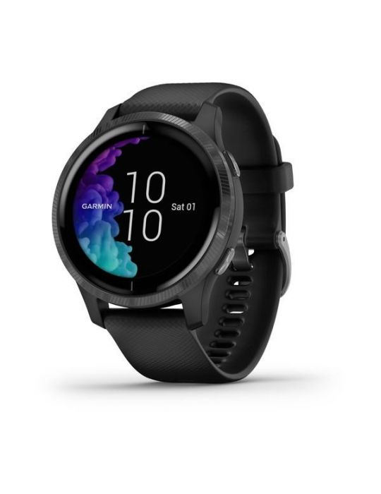 Smart watch garmin venu blue granite/silver seu smart notifications music Garmin - 1