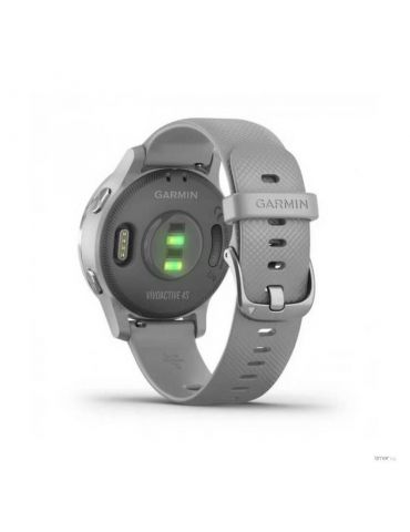 Smartwatch garmin vivoactive 4s powder gray/silver seu smart notifications music