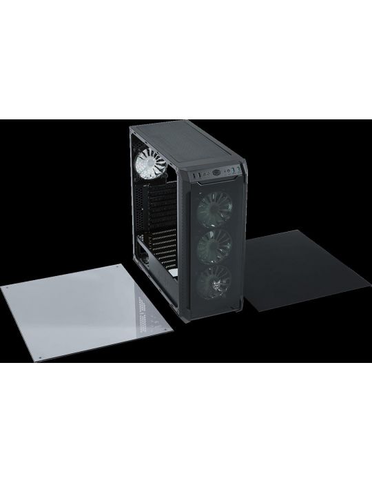 Carcasa fsp cmt520 plus fara sursa middle tower e-atx 2xusb3.0 Fortron - 1