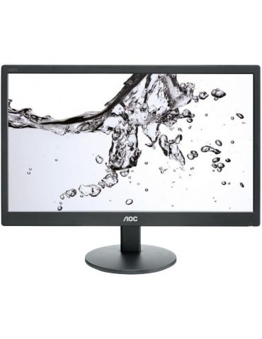 Monitor 19.5" AOC E2070SWN, HD+ 1600*900, TN , 16:9, WLED, 5 ms, 200cd/m2, 90/50, 20M:1/ 600:1