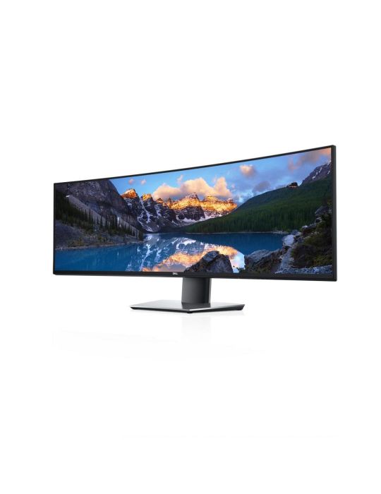 Monitor dell 49'' curved ips resolution 5120 x 1440 at Dell - 1