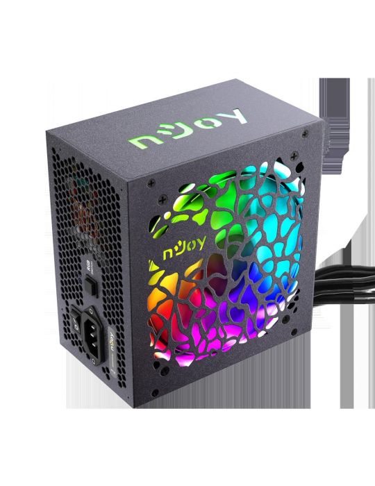 Sursa atx 600w njoy freya 600 600w intelligent auto-thermal fan Njoy - 1