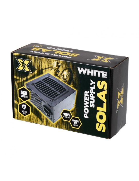 Sursa atx serioux 550w solas white eficienta 80% certificare 80+ Serioux - 1