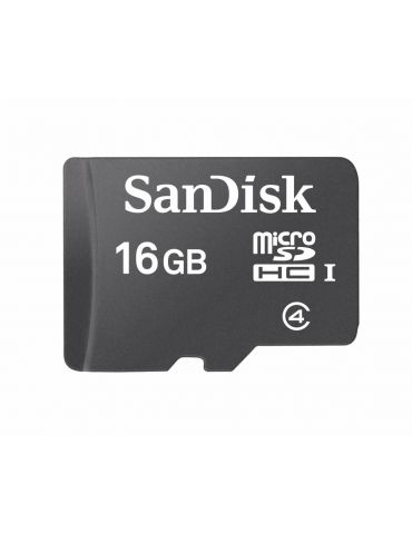 Micro secure digital card sandisk 16gb fara adaptor (pentru telefon)