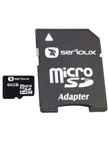 Micro secure digital card serioux 64gb uhs-i sftf64ac10 clasa 10