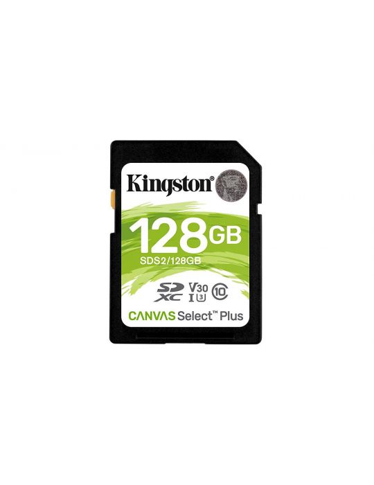 Sd card kingston 128gb canvas select plus clasa 10 uhs-i Kingston - 1