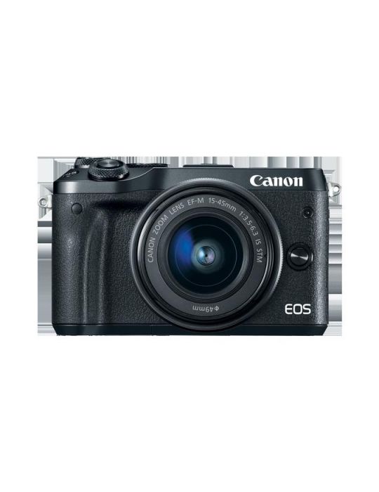 Camera foto canon eos m6 ef-m 15-45mm 24.2mpx obiectiv ef-m Canon - 1