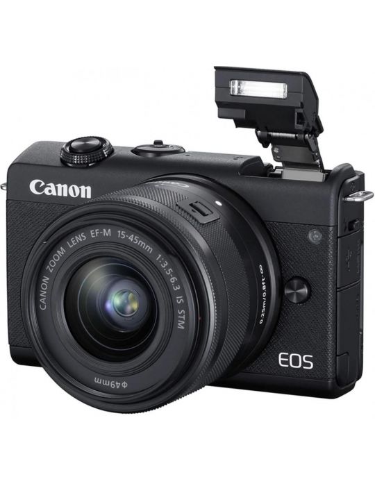 Camera foto mirrorless canon eos m200 kit ef-m 15-45mm f/3.5-6.3 Canon - 1