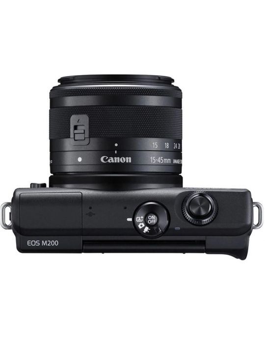 Camera foto mirrorless canon eos m200 dublu kit ef-m 15-45mm Canon - 1