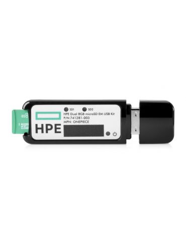 Hpe dual 8gb microsd em usb mod