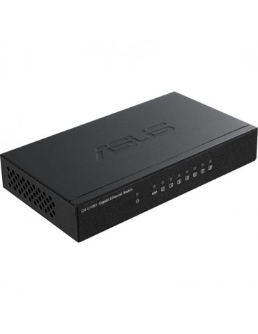 Asus switch 8 porturi rj-45 10/100/1000mbps auto mdi/mdix wireless standard:
