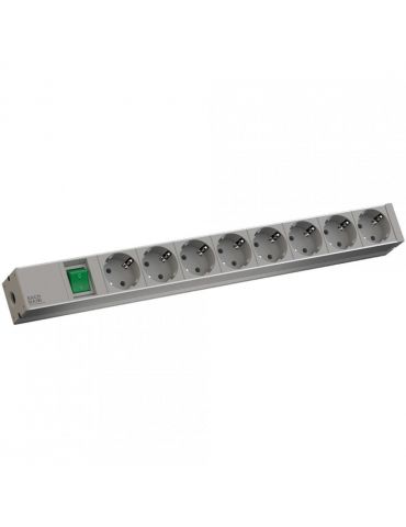 Prelungitor bachmann pdu 19 1he 8x prize schuko 1u impamantare