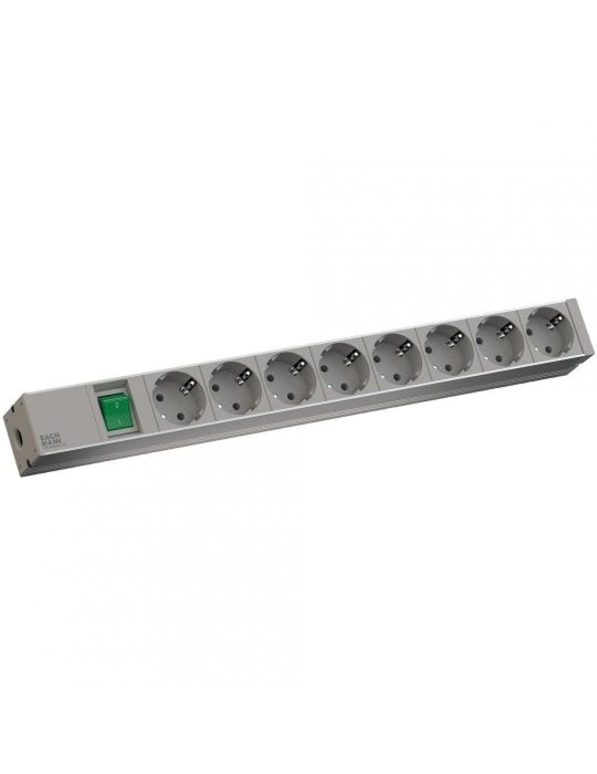 Prelungitor bachmann pdu 19 1he 8x prize schuko 1u impamantare Bachmann - 1