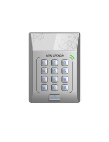 Cititor standalone cu tastatura si cartele de proximitate hikvision ds-k1t801e