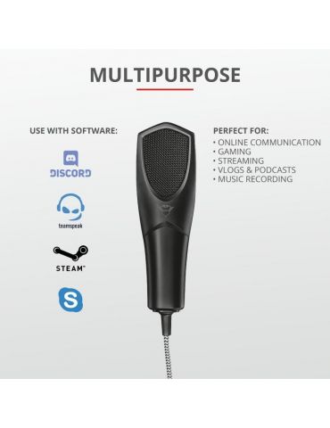 Microfon trust gxt 232 mantis streaming mic  
specifications general application