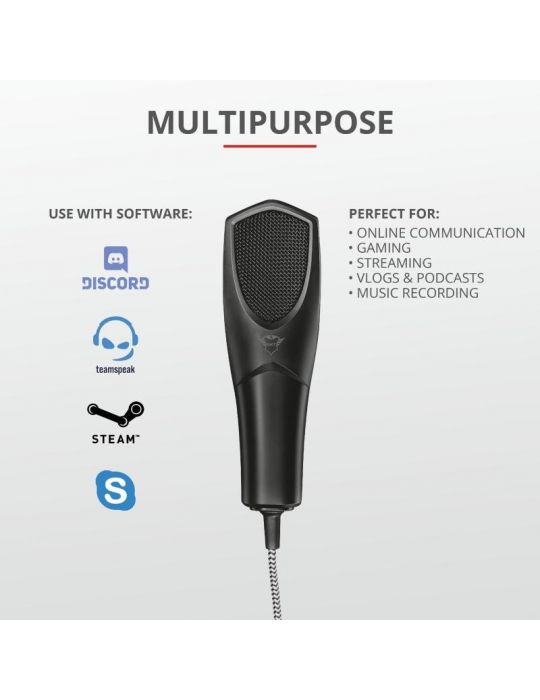 Microfon trust gxt 232 mantis streaming mic  
specifications general application Trust - 1