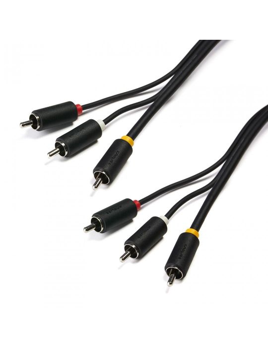 Cablu audio-video serioux 3 porturi rca tata - 3 porturi Serioux - 1