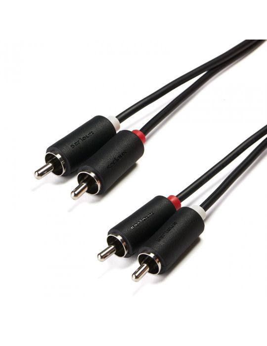 Cablu audio serioux 2 porturi rca tata - 2 porturi Serioux - 1