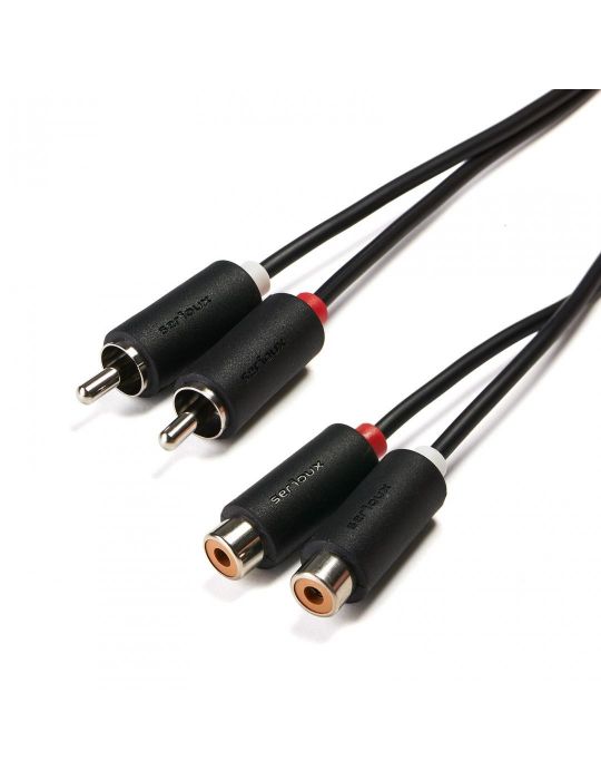 Cablu audio serioux 2 porturi rca tata - 2 porturi Serioux - 1