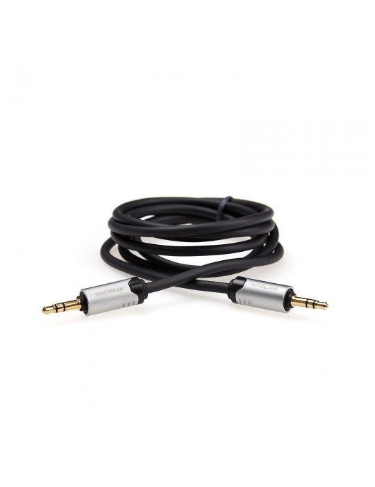 Cablu audio serioux premium gold stereo 3.5mm tata -stereo 3.5mm Serioux - 1