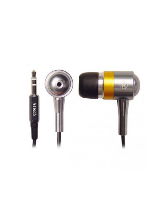 Casti a4tech securefit in ear 20-20000hz 32 ohm cablu 1.4m A4tech - 1