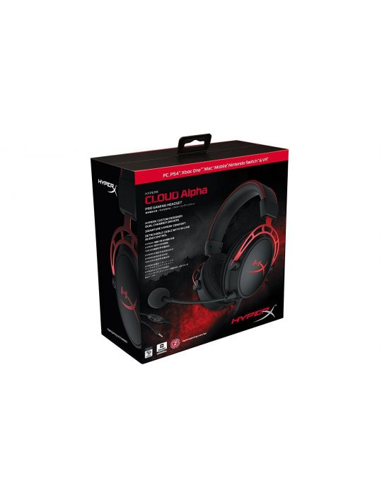 Casti cu microfon kingston gaming hyperx cloud alpha full size Kingston - 1