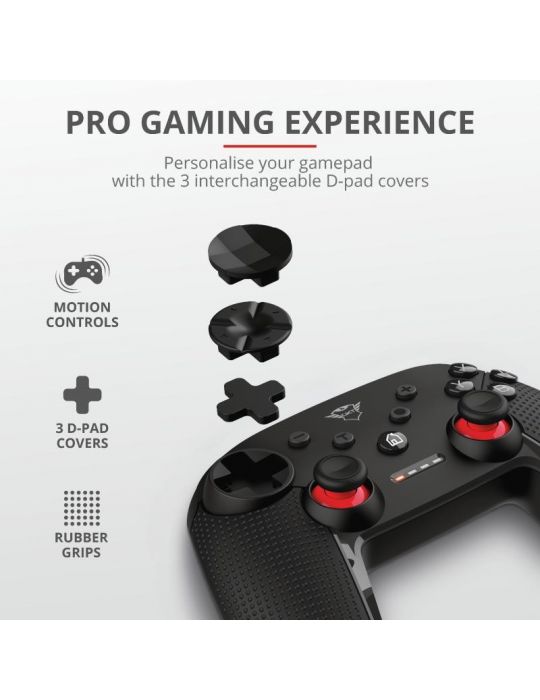 Trust gxt 1230 muta wireless controller for pc and nintendo Trust - 1