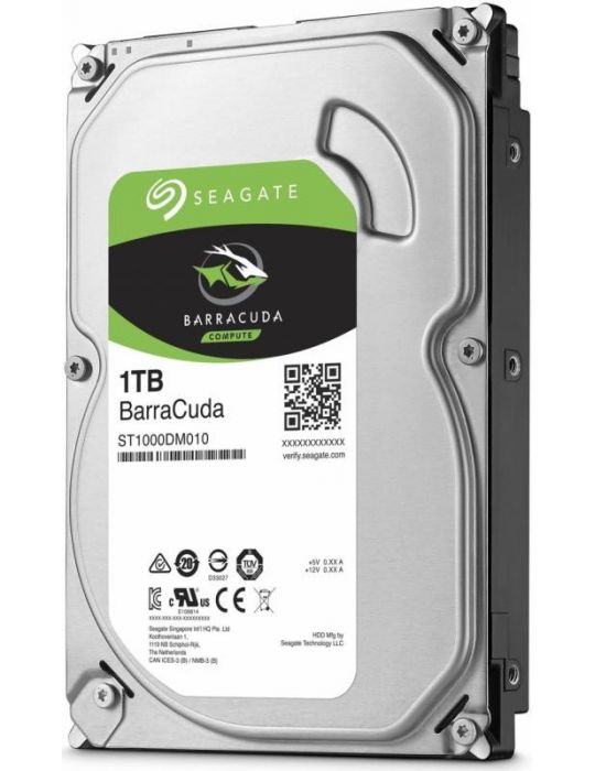 Hdd intern seagate 3.5 1tb barracuda sata3 7200rpm 64mb Seagate - 1