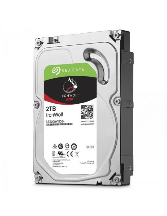 Hdd intern seagate 3.5 2tb ironwolf sata3 5900rpm 64mb Seagate - 1