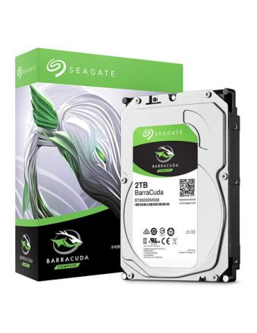 Hdd intern seagate barracuda 3.5 2tb sata3 7200rpm 256mb