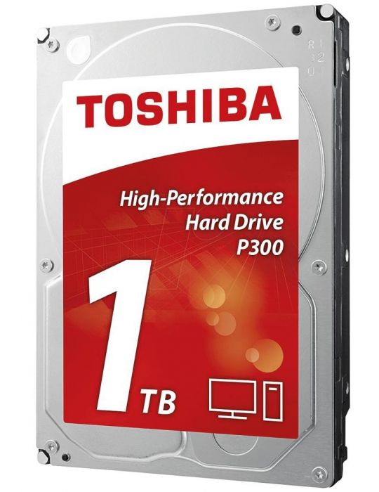 Hdd intern toshiba p300 3.5 1tb sata3 7200rpm 64mb Toshiba - 1