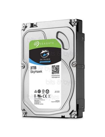 Hdd intern seagate 3.5 3tb skyhawk sata3 5400rpm 256mb